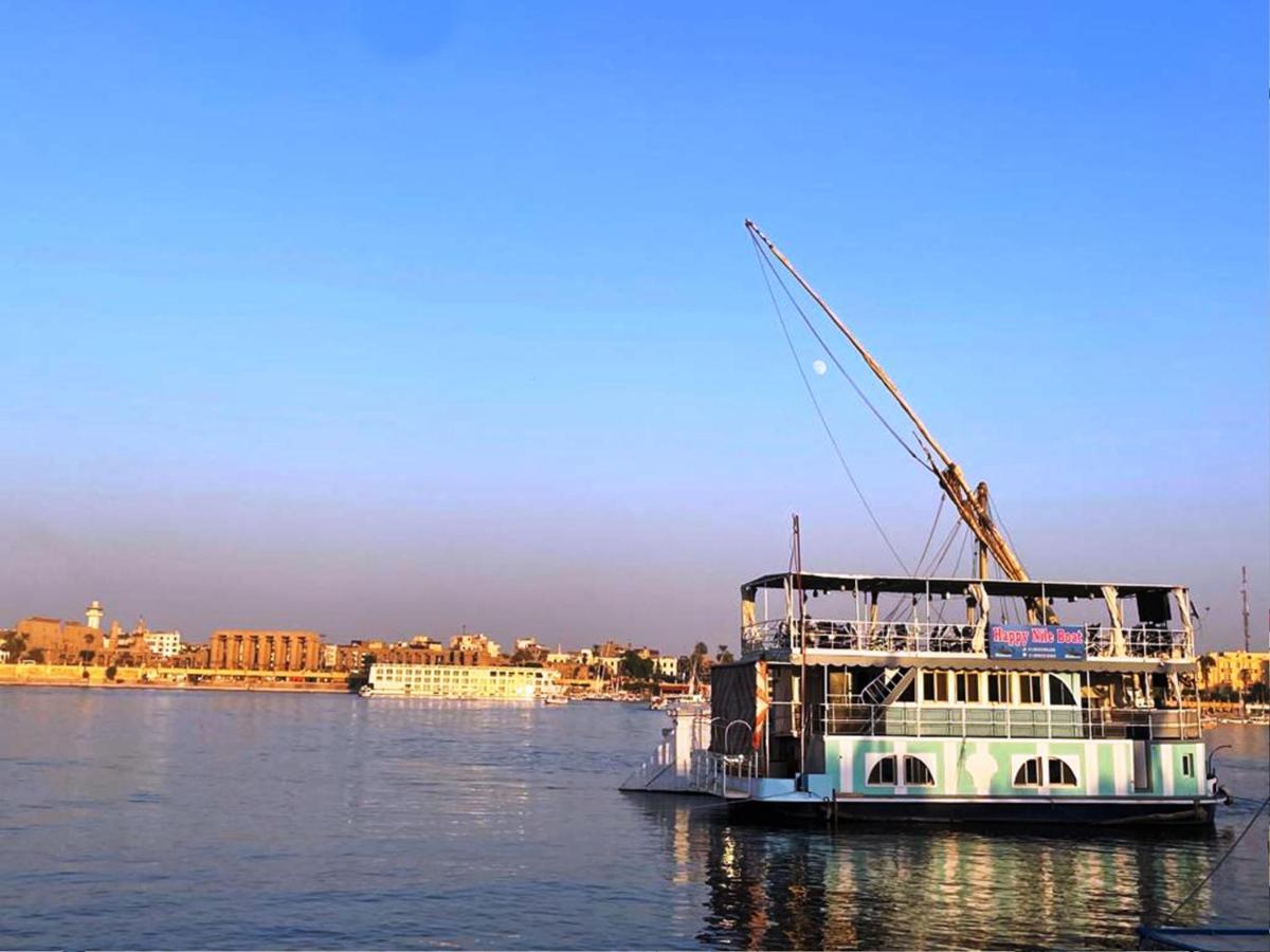 Floating Hotel- Happy Nile Boat Луксор Екстер'єр фото