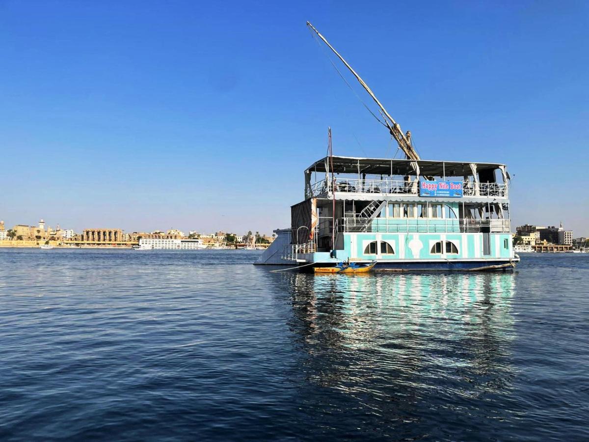 Floating Hotel- Happy Nile Boat Луксор Екстер'єр фото