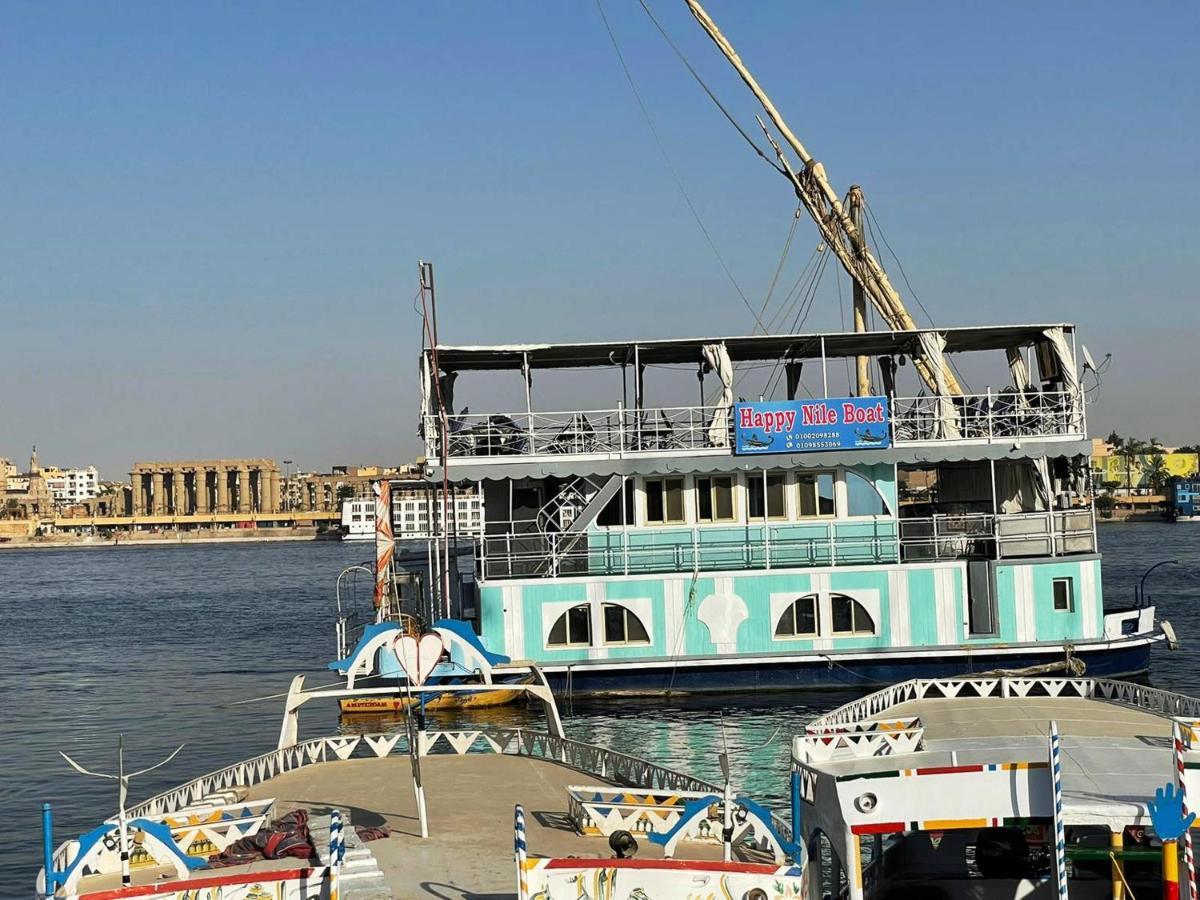 Floating Hotel- Happy Nile Boat Луксор Екстер'єр фото