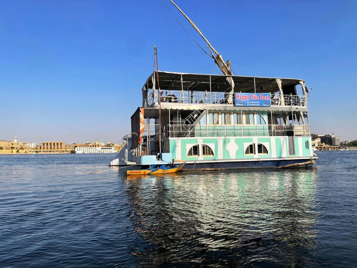 Floating Hotel- Happy Nile Boat Луксор Екстер'єр фото