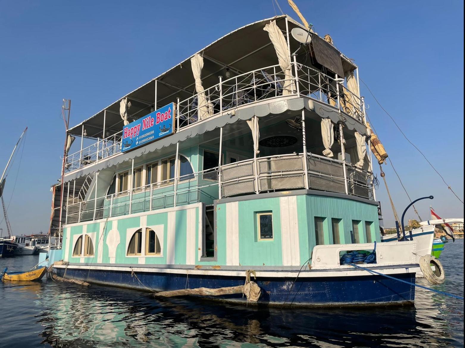 Floating Hotel- Happy Nile Boat Луксор Екстер'єр фото
